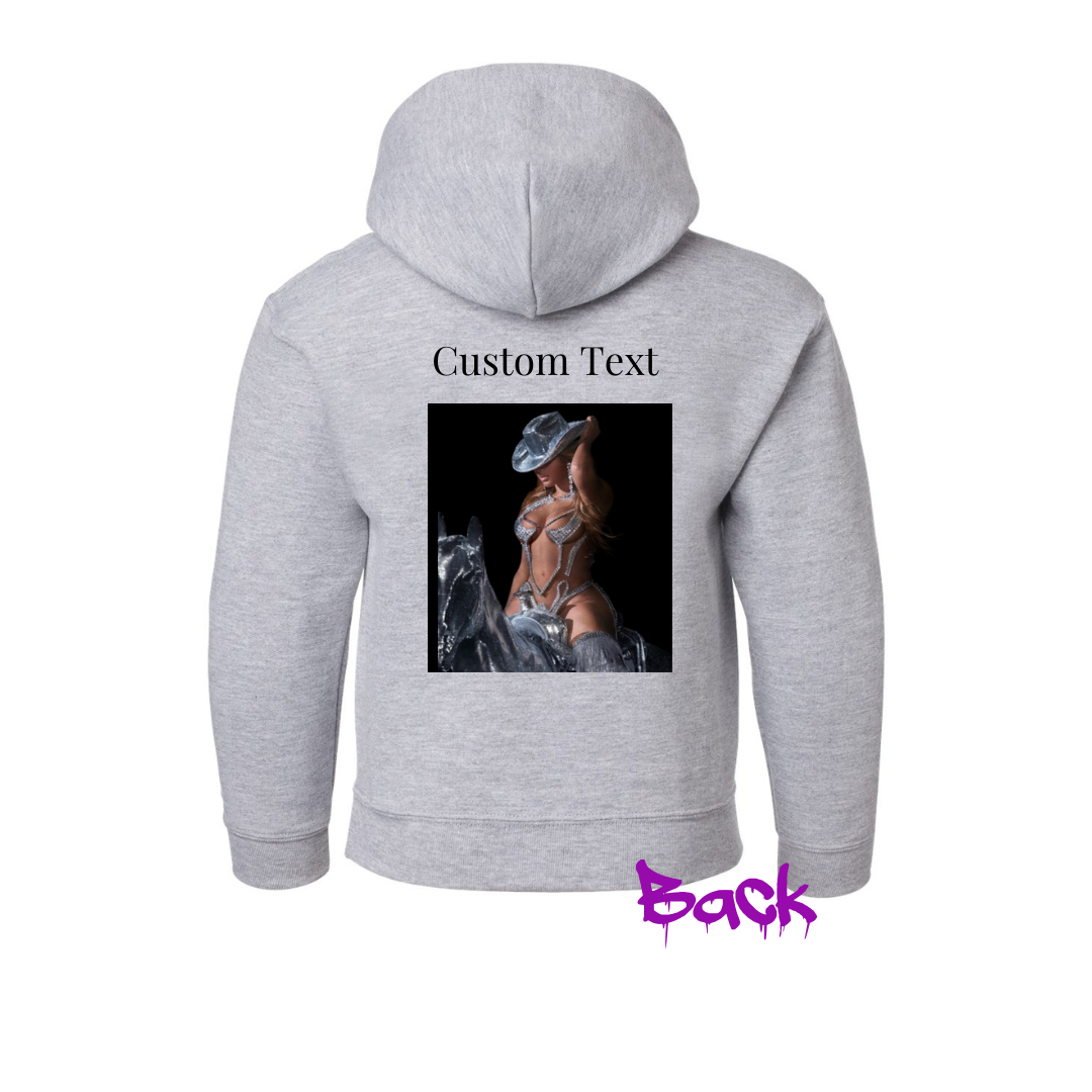 Youth Custom Photo Hoodie | Graphic Hoodie | Birthday Hoodie | Theme Hoodies