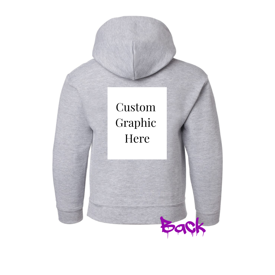 Youth Custom Photo Hoodie | Graphic Hoodie | Birthday Hoodie | Theme Hoodies