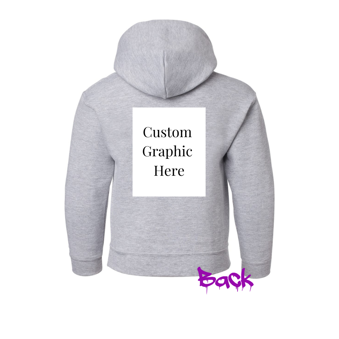 Youth Custom Photo Hoodie |  Graphic Hoodie | Birthday Hoodie | Theme Hoodies