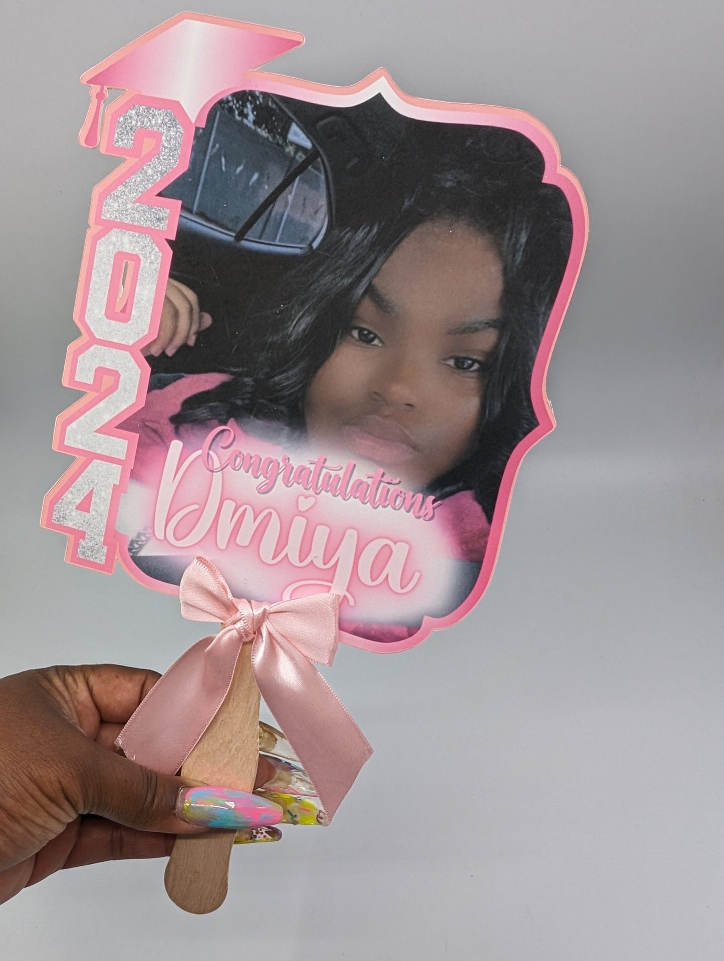 Custom 2025 Graduation Fans