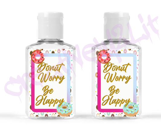 Custom Hand Sanitizer Labels Only, Party Favors, Printed & Shipped