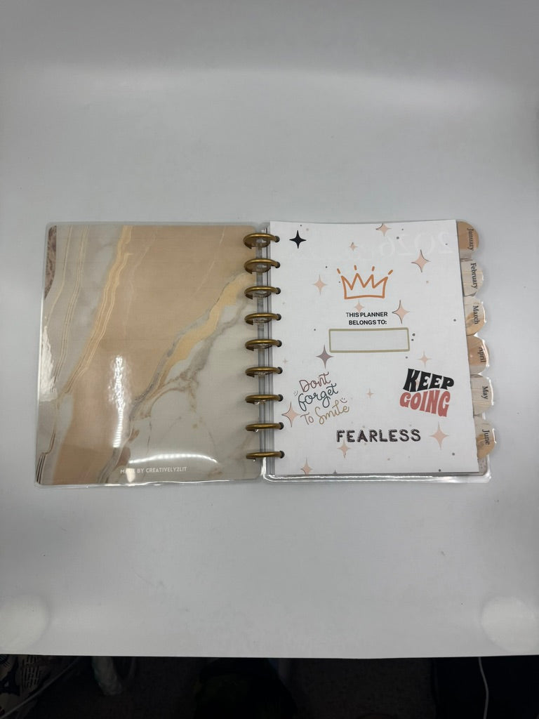 Black Girl Magic Theme 2026-2027 Planner Printed