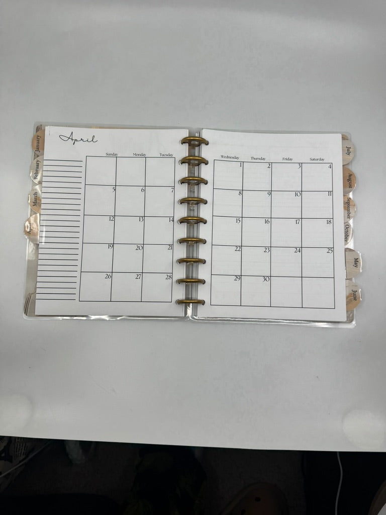 Black Girl Magic Theme 2026-2027 Planner Printed