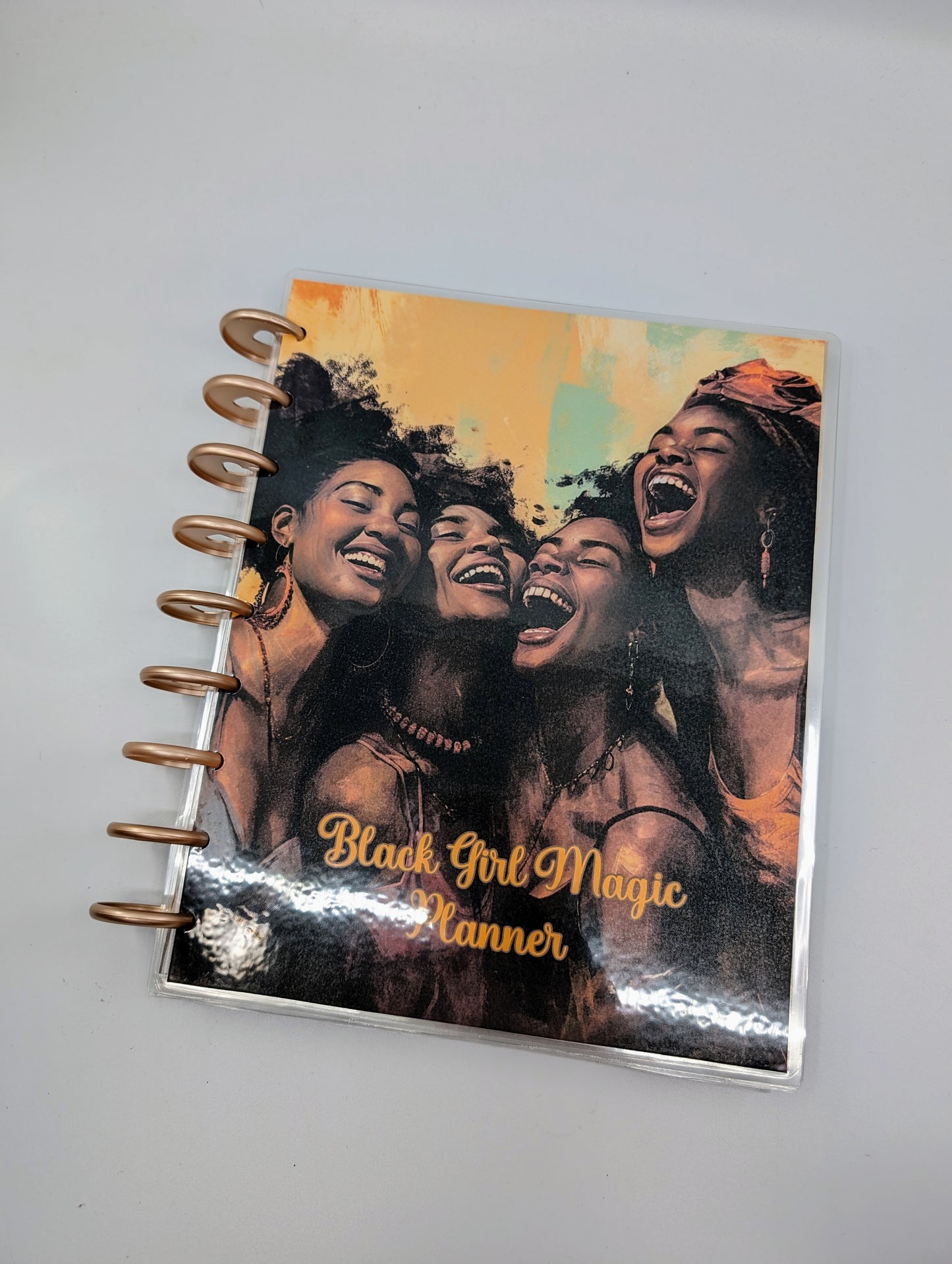 Black Girl Magic Theme 2024 Planner Printed