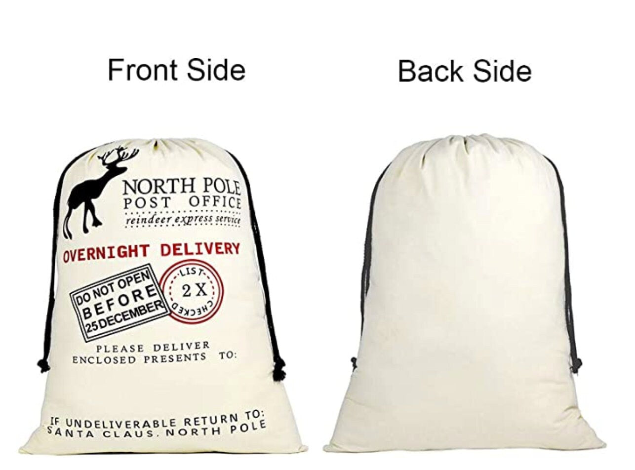 Personalized santa sack